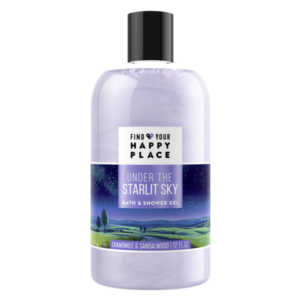 Find Your Happy Place, Under The Starlit Sky, Bath & Shower Gel