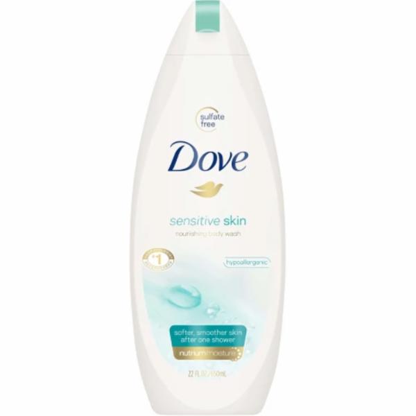 Dove, Sensitive Skin, Nourishing Body Wash, Unscented - SmartLabel™