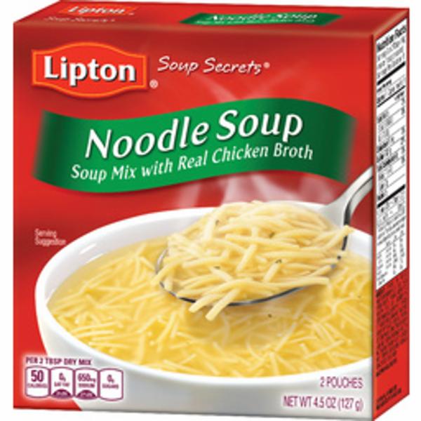 Lipton, Soup Secrets, Soup Mix With Real Chicken Flavor Broth, Noodle ...