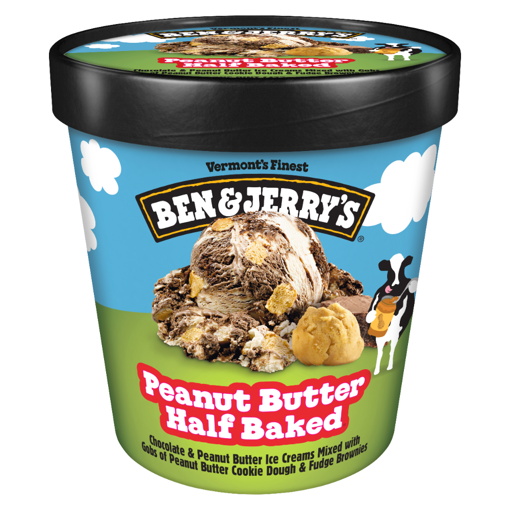 Ben & Jerry's, Peanut Butter Half Baked Ice Cream - SmartLabel™