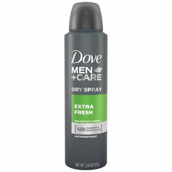 Dove, Men+Care, Dry Spray Antiperspirant, Extra Fresh - SmartLabel™