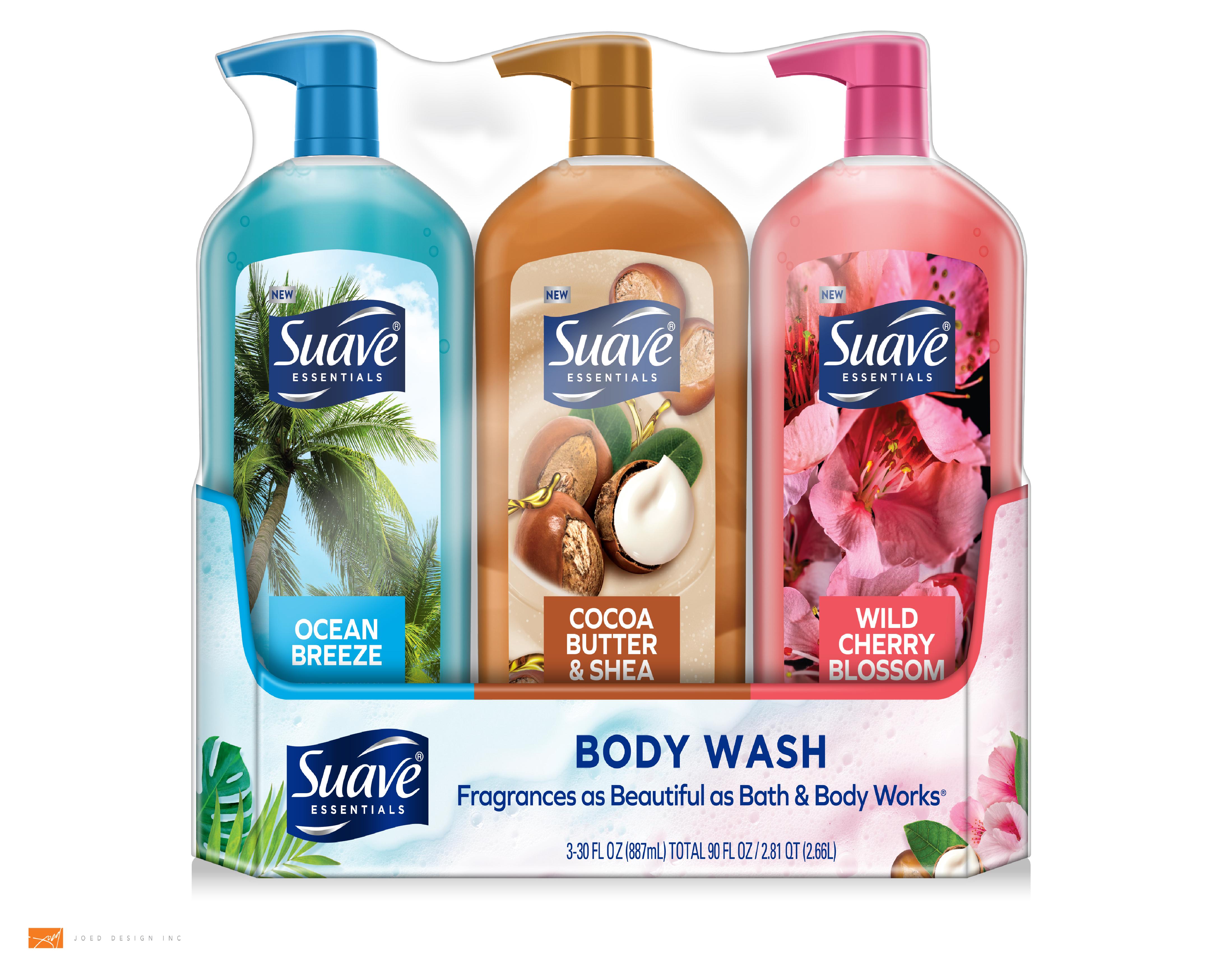 Suave, Essentials, Body Wash SmartLabel™